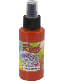 Resim Rich New Fashion Sprey Kumaş Boyası 100 Cc. 1508 Portakal 