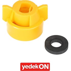 Resim AGCO Hızlı Bağlantı Kapak, Sarı - Massey Ferguson / Fendt / Valtra | ACP0484500 