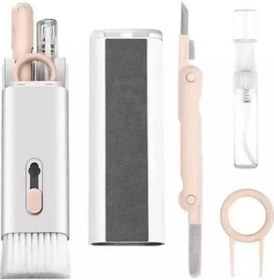 Resim Zhltools Çok Fonksiyonlu Elektronik Temizlik Kiti Klavye Tablet Bilgisayar Kulaklık Tv Aparatlı Temizlik Seti 