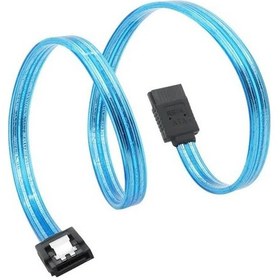 Resim 2 Adet - 1 Metre Sata 3.0 Data Kablosu 6gbps Destekli, Hdd & Ssd Uyumlu, Metal Klipsli 