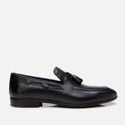 Resim Hotiç Erkek Deri Siyah Püskül Detaylı Loafer 02ayh303410a100 Siyah-black Siyah 