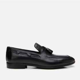 Resim Hotiç Erkek Deri Siyah Püskül Detaylı Loafer 02ayh303410a100 Siyah-black Siyah 