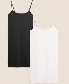 Resim 2'li Regular Fit Kombinezon Seti - Beyaz / 1429 