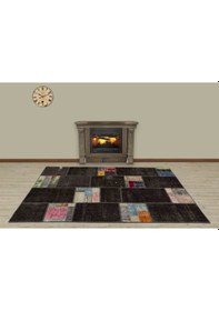 Resim Eşsiz Anadolu Patcwork El Dokuma Halı 160 X 230 Model 5022 