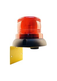 Resim Mesan Ø110 İkaz Lamba Döner Buzzer L Montaj Kırmızı 220vac Ms 616.1.220vac 
