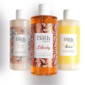 Resim Duş Jeli Seti Liberty - Gold Aura - Vanilya 3 X 400 Ml 
