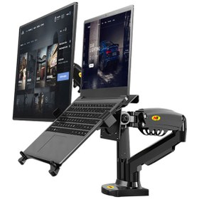 Resim NB F160L Ayarlanabilir Amortisörlü Laptop Standı ve Ergonomik Mo 