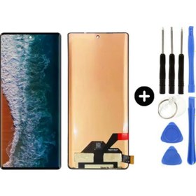 Resim Tecno Phantom X2 Ad8 Uyumlu Servis Lcd Ekran Dokunmatik + Tamir Seti 