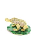 Resim Swaroski Taşlı Tekli Kurbağa ALK1964 