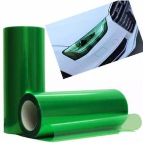 Resim Carub Vht Yeşil Far Stop Filmi 30 Cm X 1 M 