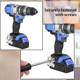 Resim Betty Becky Matkap Uçları Montaj Tutucusu-1 Set x Kemer Klipsi (8 Adet)- (Yurt Dışından) 