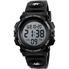 Resim Lemestar Skmeı Erkek Çocuk Spor Saati - Dışarı Aktiviteler İçin Su Geçirmez 5atm , Gündüz/gece Görünür, Takvim Ve Zamanlayıcı Özellikli Siyah Kol Saati 1266 Çok Renkli 