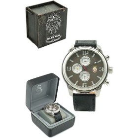 Resim Galatasaray Multifonksiyonel Saat Hediyelik Ahşap Kutulu 