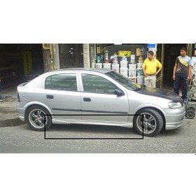 Resim Opel Astra G Yan Marşpiyel Takımı (fiber-boyasız) N11.27539 