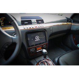 Resim demirusta Uyumlu Mercedes W220 Carplay+and.auto Navigasyon Dvd Usb Bt Kamera 