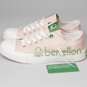Resim Benetton Bej - Kadın Spor Ayakkabı 