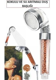 Resim Duş Başlığı Arıtmalı Kokulu Su Tasarruflu Başlık Banyo Duşakabin Su Arıtma Mini Toplu Arıtmalı Çok Renkli 