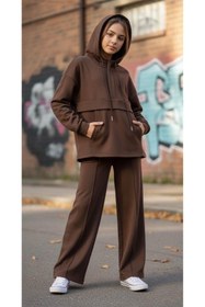 Resim Joui Co Kız Çocuk İkili Oversize Tunik Takım 