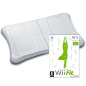 Resim Nintendo Wii Balance Board ve Wii Fit Oyun Nintendo Wii Aksesuar Balans Tahtası Seti 