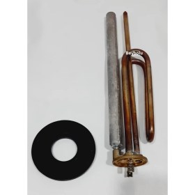 Resim FullYedek Ariston Anot Çubuklu Termosifon Rezistansı , Conta Elektrikli Termosifon Rezistans 
