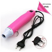 Resim Yuntech01 220v Yuvarlak Şarjlı Isı Torna, Kauçuk Damga, Gökyüzü Tozu, Daraltıcı Film, Ham Kile Sanatları İçin El İşleri Aracı, Toplu Satış Pembe 