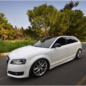 Resim Audi A3 Yan Marşpiyel 2006 - 2012 (ÇİFT) (PLASTİK) 