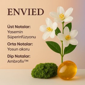 Resim Macchu Kadın Parfümü 50 ml - Çiçeksi & Tatlı - Yoğun ve Kalıcı - Envied 