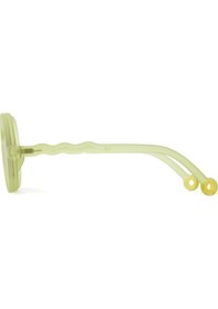 Resim Olivio&co Classic Round Çocuk Güneş Gözlüğü - Lime Green Çok Renkli 