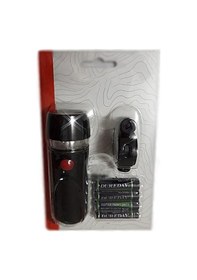 Resim Led Bisiklet Lambası Feneri Ön Far Beyaz Renkli 3 Mod Pilli 