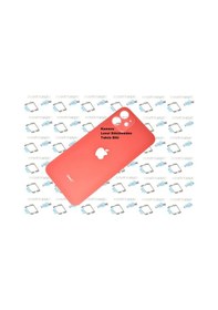 Resim Apple Uyumlu iPhone 12 Arka Pil Batarya Kapağı (CAM) Kırmızı 