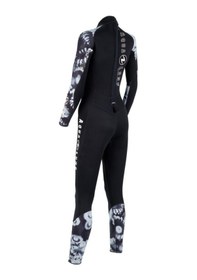 Resim Aqualung Hydroflex Kadın 3Mm Dalış Elbisesi Siyah/Gri - (544595956) Siyah 