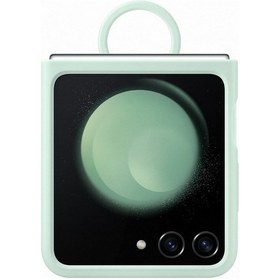 Resim Samsung Galaxy Z Flip 5 Yüzüklü Silikon Kılıf 