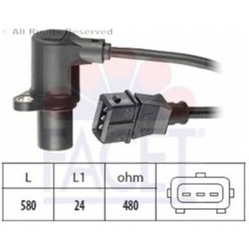 Resim Vw Passat 1.8 Adr 96-00 Krank Devir Sensörü 050906433 Facet 