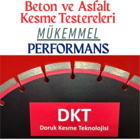 Resim Dkt Beton/asfalt Testeresi 500 mm 