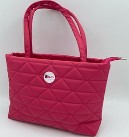 Resim Xbaby Kapitoneli Üçgen Nakışlı Omuz Ve Kol Çantası 001 