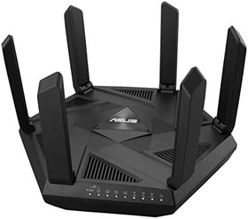 Resim ASUS RT-AXE7800 WIFI6E Tri-Band Extendable Router-4G 5G Mobile Tethering-AiProtection 