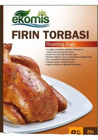 Resim Ekomis Fırın Torbası 8 Adet 25 x 38 CM 