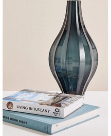 Resim Pasabahce Dalgalı Vazo 37 Cm Lacivert 