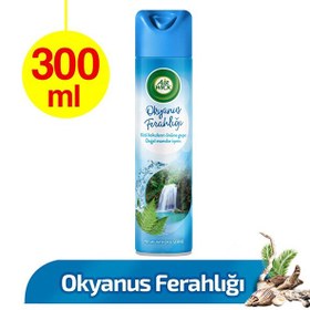 Resim Airwick Aerosol Premium Koku Serisi Okyanus Ferahlığı Sprey Oda Kokusu (1x 300 ml) 