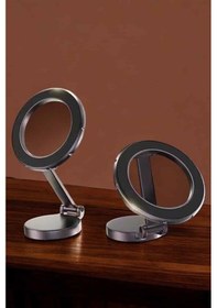 Resim Yeni Nesil Araç İçi Mıknatıslı Telefon Tutacağı Tüm Telefonlara U 