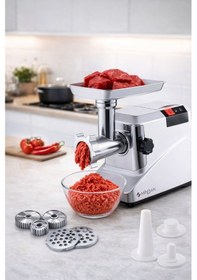 Resim Minisan JSMG138-180 2500 W Satır Et Kıyma Makinesı 