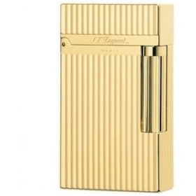 Resim S.T. Dupont Yellow Gold Finish Puro Çakmağı 16827 