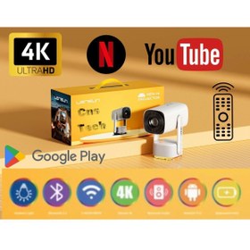 Resim Cns Tech Powerbanklı Projeksiyon Lensun Kendinden Şarjlı New 14 Kablosuz Çalıştırılabilir 