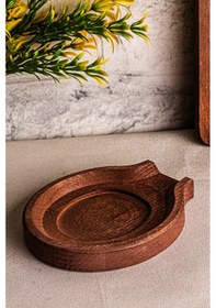 Resim Snippy Boon - Tezgah Üstü Kirli Kaşıklık Kepçe Kaşık Altlığı Ahşap 