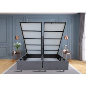 Resim Azrayatakmobilya Baza+Başlık +Yatak Mdf+Profil(Trend Plus Model) 