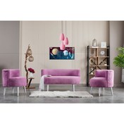 Resim WATERYBROOK Sydney Çay Seti Koltuk Takımı - Cafe, Ofis, Balkon, Kafe, Bahçe, Ofis, Salon Mobilyası 