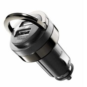 Resim Cellular Line Cellularline Dual USB Araç Şarj Girişi 4A-Siyah 