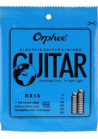 Resim Orphee Rx15 Elektro Gitar Teli 09-42 