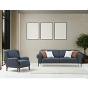 Resim London 3+1 Berjer Koltuk Takımı Antrasit 