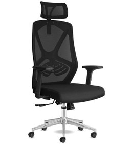 Resim Craft Başlıklı Siyah Çalışma Koltuğu 